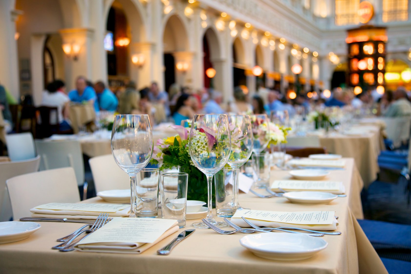 Busy Italian Restaurant